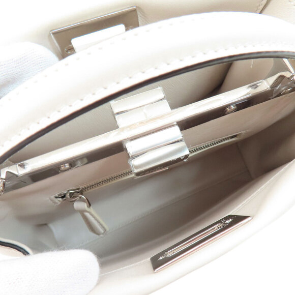 Fendi Peekaboo Tote Bag Calfskin - Picture 6 of 10